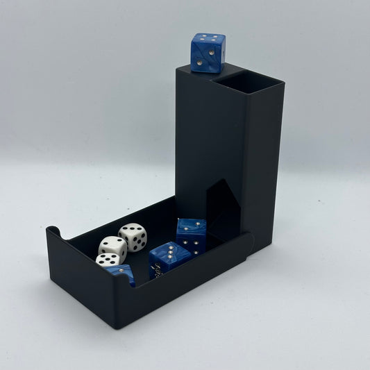 Tour à dés de poche avec rangement