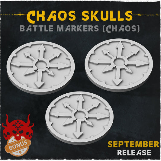 Marqueurs d'objectifs "Chaos" (Pack de 6)