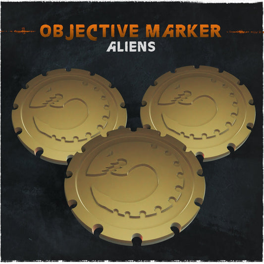 Marqueurs d'objectifs "Xenos" (Pack de 6)