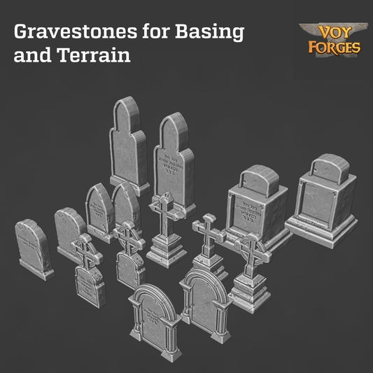 Pierres tombales (pack de 15)